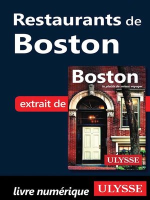cover image of Restaurants de Boston